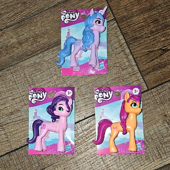 My Little Pony A New Generation 3 inch figures Pipp Petals Izzy Moonbow Sunny St - Picture 1 of 1